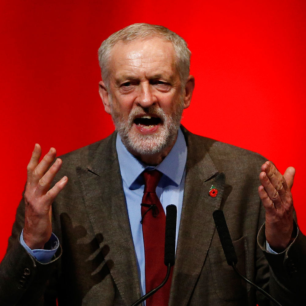 Jeremy Corbyn, leader of Britain's opposition Labour Party addresses the Scottish Labour Party conference in Perth, Scotland October 30, 2015. REUTERS/Russell Cheyne